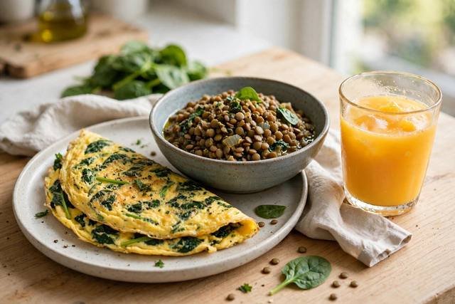 Iron-rich foods that help distinguish iron deficiency from perimenopause symptoms