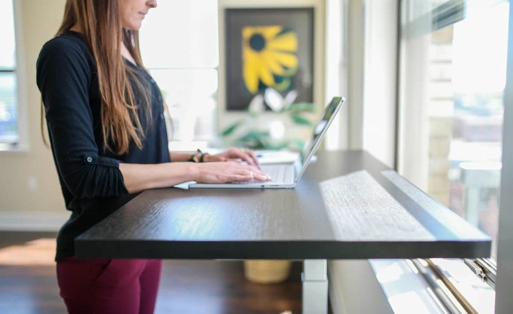 Taking a standing break to reduce prolonged sitting and sciatica flare-ups