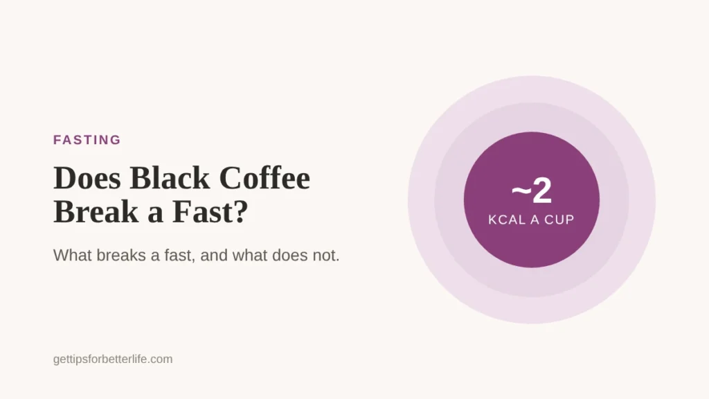 Does black coffee break a fast, a guide to drinks while fasting