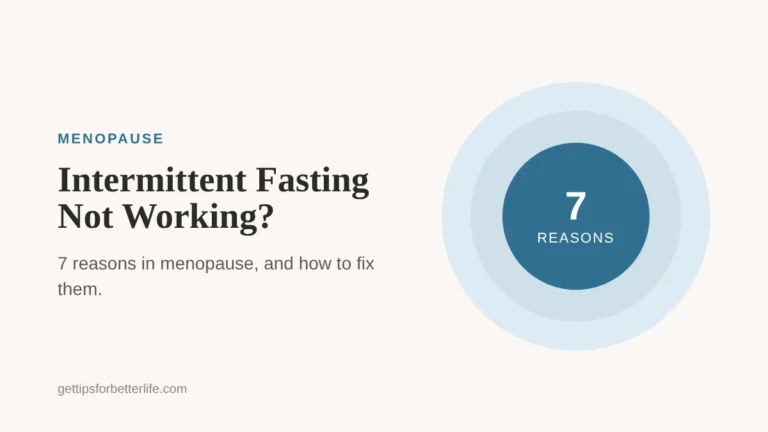 Why you may not be losing weight on intermittent fasting during menopause